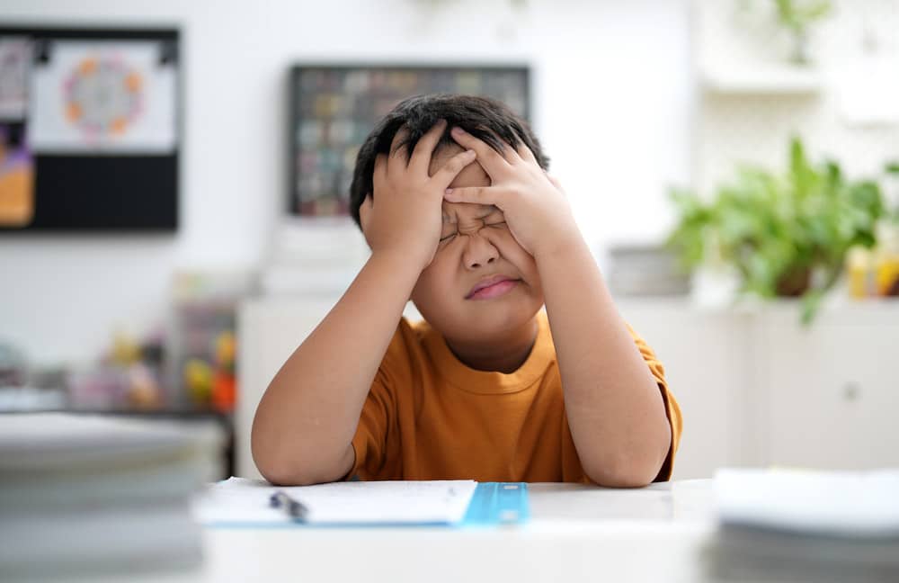 recognizing stress in children